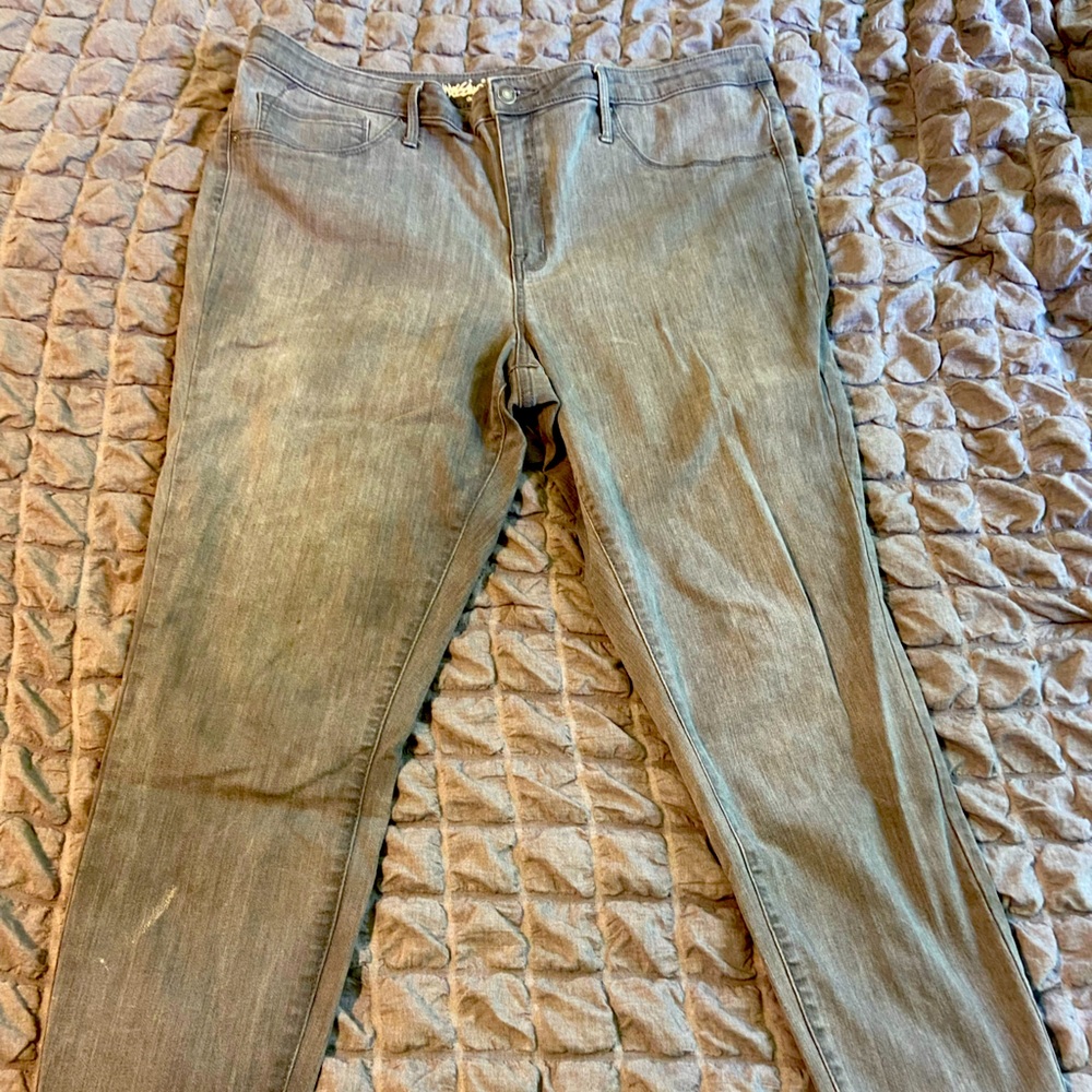 Gray Wash Jeans